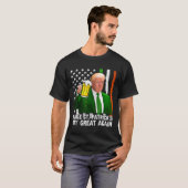 Maak Saint Patrick's Day weer geweldig Vlag grappi T-shirt (Voorkant volledig)