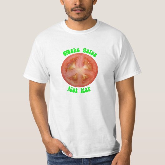 Maak Salsa geen oorlog! T-shirt (Voorkant)