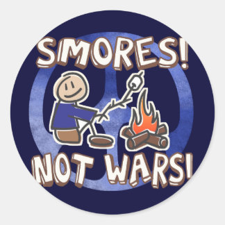 Maak S'mores geen Wars Stickers