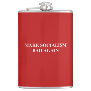 Maak socialisme weer slecht heupfles