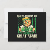 Maak St. Patrick's Dag weer Groot Kaart (Voorkant)