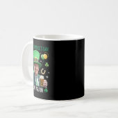 Maak St. Patrick's Day Groot Again Ierse Leprechau Koffiemok (Voorkant links)