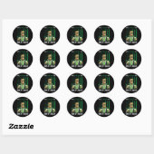 Maak St. Patrick's Day opnieuw geweldig, grappig T Ronde Sticker (Vel)