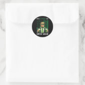 Maak St. Patrick's Day opnieuw geweldig, grappig T Ronde Sticker (Tas)