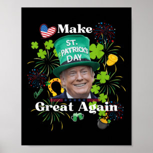 Maak St. Patrick's Day weer een geweldig Shirt Poster