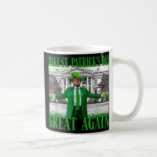 Maak St. Patrick's Day weer een grappige Trump Koffiemok
