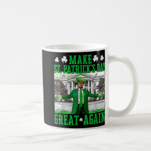 Maak St. Patrick's Day weer een grappige Trump Koffiemok