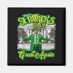 Maak St. Patrick's Day weer een grappige Trump Magneet