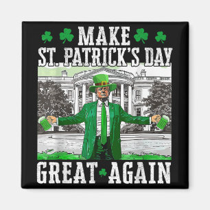 Maak St. Patrick's Day weer een grappige Trump Magneet