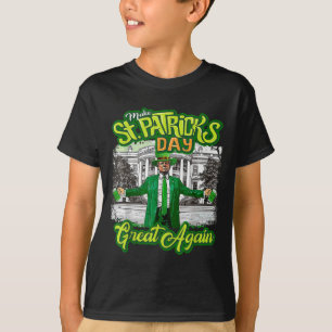 Maak St. Patrick's Day weer een grappige Trump T-shirt