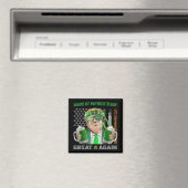 Maak St Patrick's Day weer geweldig grappig bier T Magneet (Insitu (Vaatwasser))