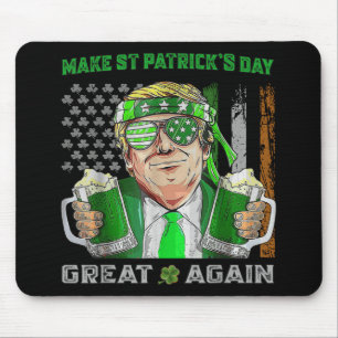 Maak St Patrick's Day weer geweldig grappig bier T Muismat