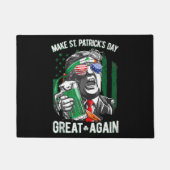 Maak St. Patrick's Day weer geweldig, grappig Trum Deurmat (Voorkant)