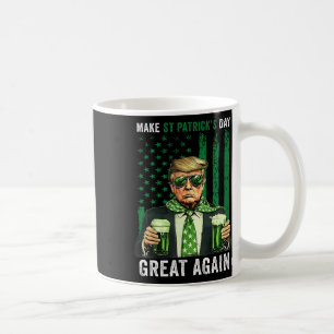Maak St. Patrick's Day weer geweldig, grappig Trum Koffiemok