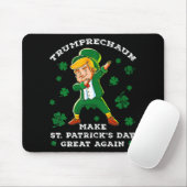 Maak St. Patrick's Day weer geweldig, grappig Trum Muismat (Met muis)