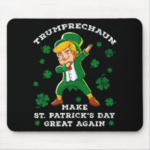 Maak St. Patrick's Day weer geweldig, grappig Trum Muismat