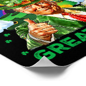 Maak St. Patrick's Day weer geweldig, grappig Trum Poster (Hoek)
