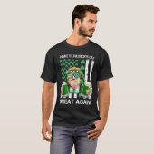 Maak St. Patrick's Day weer geweldig, grappig Trum T-shirt (Voorkant volledig)