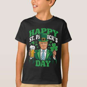 Maak St Patricks Day weer geweldig Grappig Trump M T-shirt