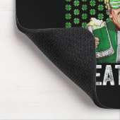 Maak St Patrick's Day weer geweldig grappig Trump Muismat (Hoek)