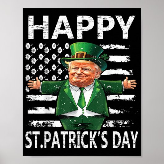 Maak St Patrick's Day weer geweldig Grappige St Pa Poster (Voorkant)