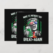 Maak St. Patrick's Day weer geweldig, grappige Tru (Voorkant / Achterkant)