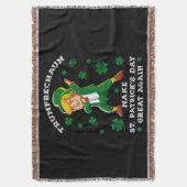 Maak St. Patrick's Day weer geweldig, grappige Tru Deken (Voorkant Verticaal)