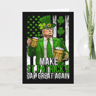 Maak St. Patrick's Day weer geweldig, grappige Tru Kaart
