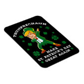 Maak St. Patrick's Day weer geweldig grappige Trum Magneet (Rechterzijde)