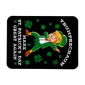 Maak St. Patrick's Day weer geweldig grappige Trum Magneet (Horizontaal)
