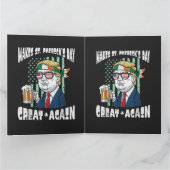Maak St. Patrick's Day weer geweldig Heilige Paddy Kaart (Binnen)
