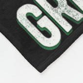 Maak St. Patrick's Day weer geweldig Ierse Leprech Fleece Deken (Hoek)