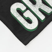 Maak St. Patrick's Day weer geweldig Ierse Leprech Fleece Deken (Hoek)