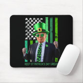Maak St Patrick's Day weer geweldig Irish American Muismat (Met muis)