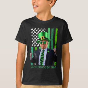 Maak St Patrick's Day weer geweldig Irish American T-shirt