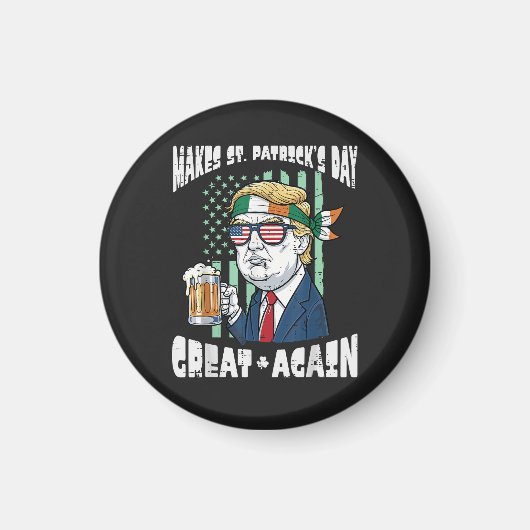 Maak St. Patrick's Day weer geweldig Saint Paddys Magneet (Voorkant)