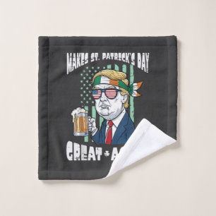 Maak St. Patrick's Day weer geweldig Saint Paddys Washandje