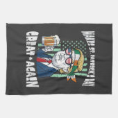 Maak St. Patrick's Day weer geweldig Sint Paddys Theedoek (Horizontaal)