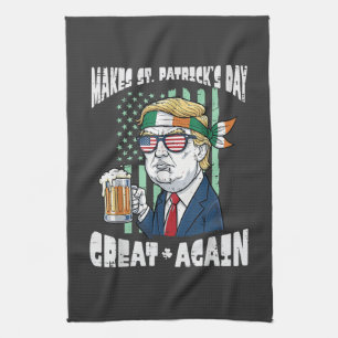 Maak St. Patrick's Day weer geweldig Sint Paddys Theedoek