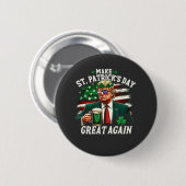 Maak St. Patrick's Day weer geweldig Trump Ronde Button 5,7 Cm (Voorkant /achterkant)