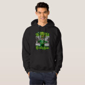 Maak St Patrick's Day weer geweldig Trump Shamrock Hoodie (Voorkant volledig)
