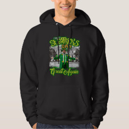 Maak St Patrick's Day weer geweldig Trump Shamrock Hoodie