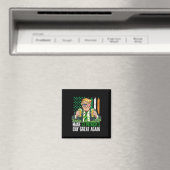 Maak St. Patrick's Day weer groot, grappig Trump m Magneet (Insitu (Vaatwasser))