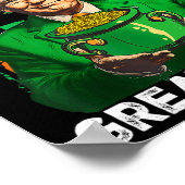 Maak St. Patrick's Day weer groot, grappige Trump Poster (Hoek)