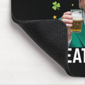 Maak St. Patrick's Day weer groot Ierse Leprechaun Muismat (Hoek)