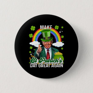 Maak St. Patricksdag opnieuw geweldig Shenanigans  Ronde Button 5,7 Cm