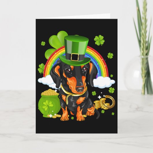 Maak St. Patricksdag weer groot, grappige dasjmoha Kaart (Voorkant)