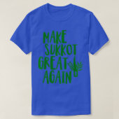 Maak Sukkot weer geweldig joods Sukkah Harvest Lul T-shirt (Design voorkant)