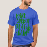 Maak Sukkot weer geweldig joods Sukkah Harvest Lul T-shirt<br><div class="desc">Maak Sukkot weer geweldig Joodse Sukkah Harvest Lulav Etrog .Sukkot Mode met palmvertakking voor iedereen die op feestelijke wijze graag de traditionele joodse festivals en vakantietradities in het judaïsme viert en voor iedereen die van hebreeuwse cultuur en religieuze rituelen geniet</div>