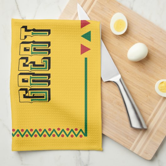 Maak taco's weer geweldig theedoek (Quarter Fold)